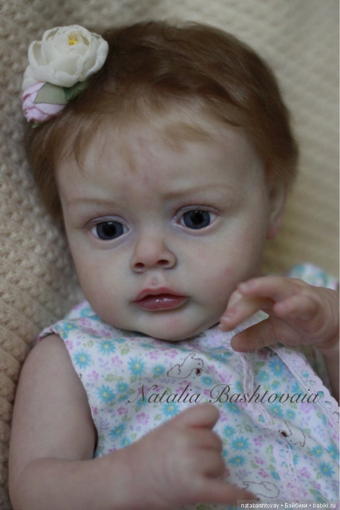 Маленькая Хлоя - кукла реборн Натальи Баштовой (фото 3)