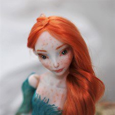 Рождение фарфоровой куклы эльфиечки