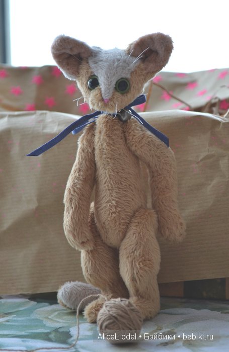 Котенька. Игрушка ручной работы (фото 8)