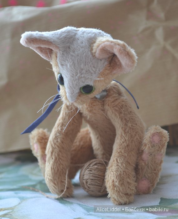 Котенька. Игрушка ручной работы (фото 7)