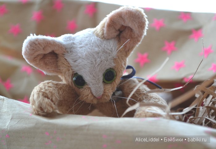 Котенька. Игрушка ручной работы