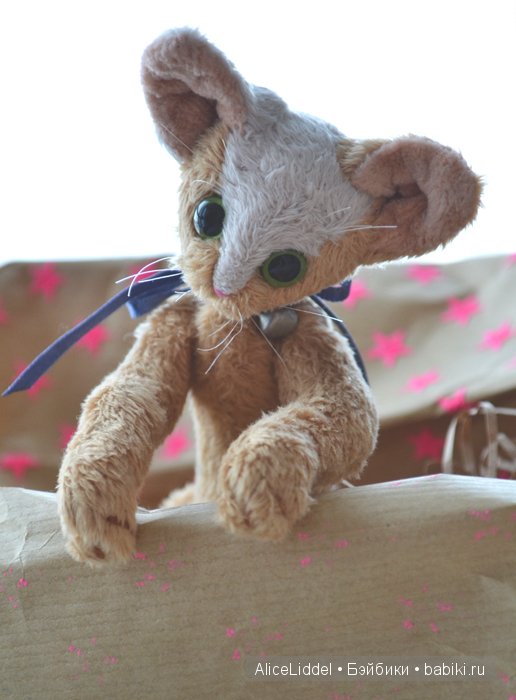 Котенька. Игрушка ручной работы (фото 2)