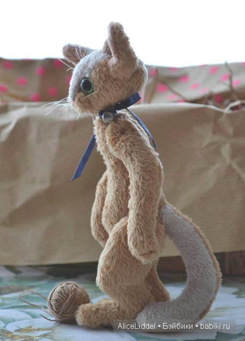 Котенька. Игрушка ручной работы (фото 9)