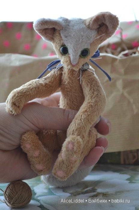 Котенька. Игрушка ручной работы (фото 10)