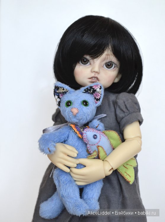 Игрушка ручной работы Котик (фото 7)