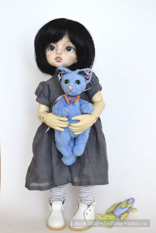 Игрушка ручной работы Котик (фото 9)