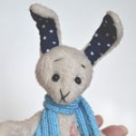 Стая зайчиков, игрушки  ручной работы