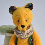 Солнечный мишка тедди и его гриб