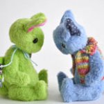 Игрушки  ручной работы карамельные зверики