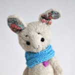 Весенний заинька, игрушка  ручной работы