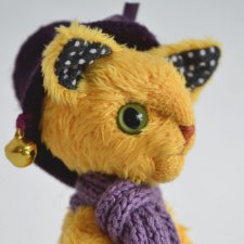 Котики, игрушки  ручной работы