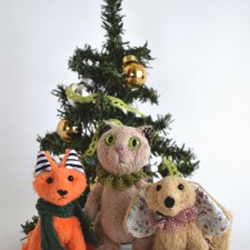 Новые зверьки, авторские игрушки ручной работы