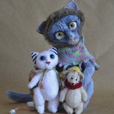 Небольшая стайка очень разных звериков