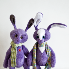 Лавандовые зайцы Розенкранц и Гильденстерн