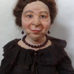 Роза Моисеевна или Фиш от Розы, сплошной цимес. Авторская кукла своими руками