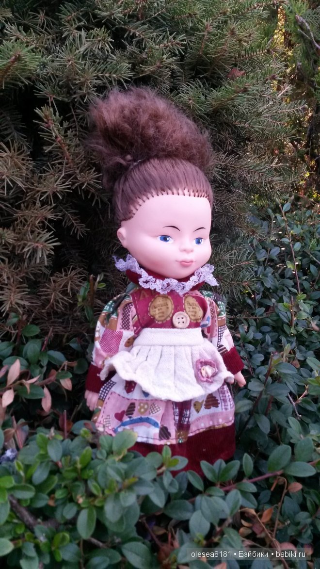 Прогулка в парке с винтажными куколками (фото 7)