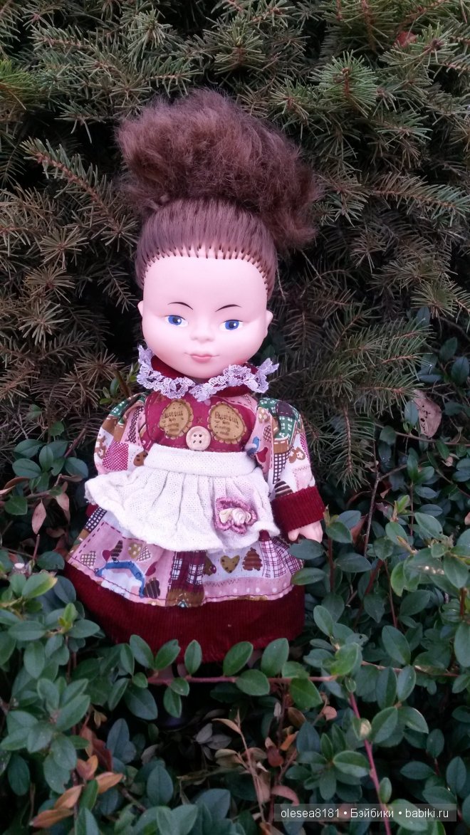 Прогулка в парке с винтажными куколками (фото 6)