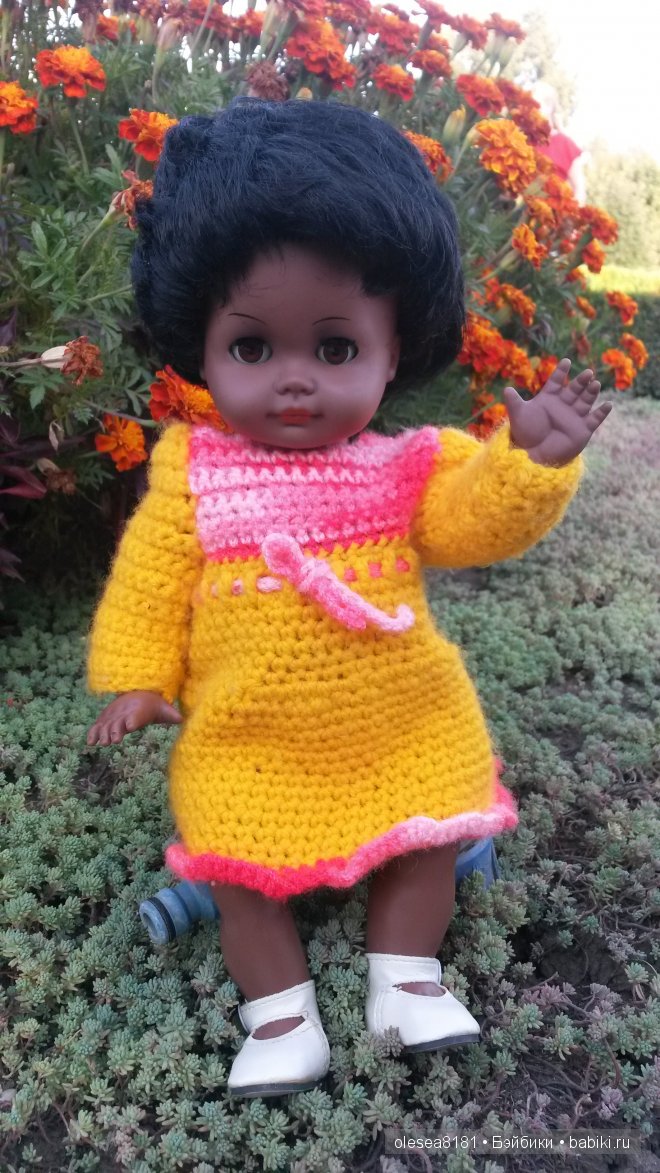 Прогулка в парке с винтажными куколками