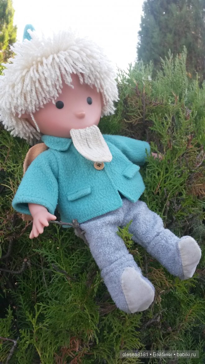 Прогулка в парке с винтажными куколками