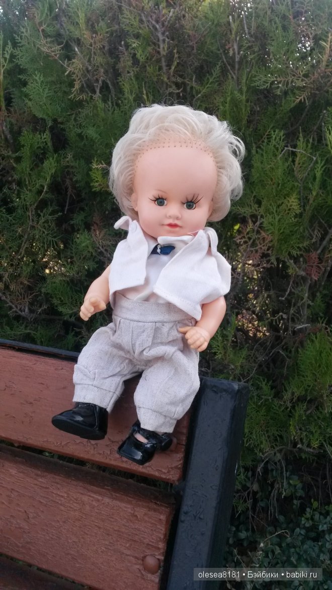 Прогулка в парке с винтажными куколками (фото 5)