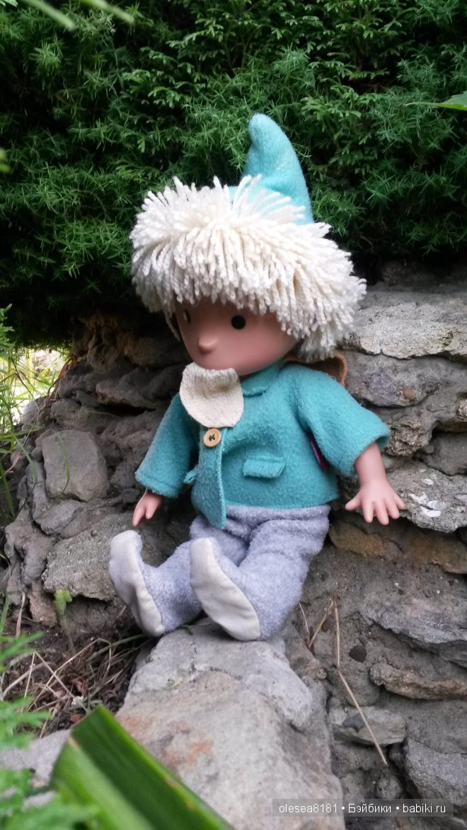 Прогулка в парке с винтажными куколками