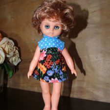 Винтажная немецкая резиновая кукла Elsterwerda