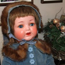 Антикварная кукла Ernest Heubach клеймо Heubach-Köppelsdorf молд 342 6 1/2. Акция -20% от Цены!