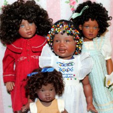 Этнические красавицы - Куколки Helen Kish