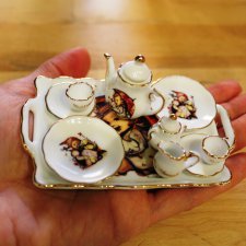 Чашечки тарелочки! Кукольная миниатра - посудка  M.I.Himmel-Gobel