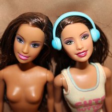 Barbie Пляжные барби (нюд и новая в аутфите)