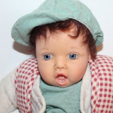 Carin Lossnitzer GOTZ "Teething" 1993 Carlo Dribble Baby Dol Carin Lossnitzer GOTZ "Teething" 1993 Carlo Dribble Baby Dol