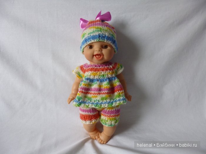 Показ одежды на куколка от Paola Reina