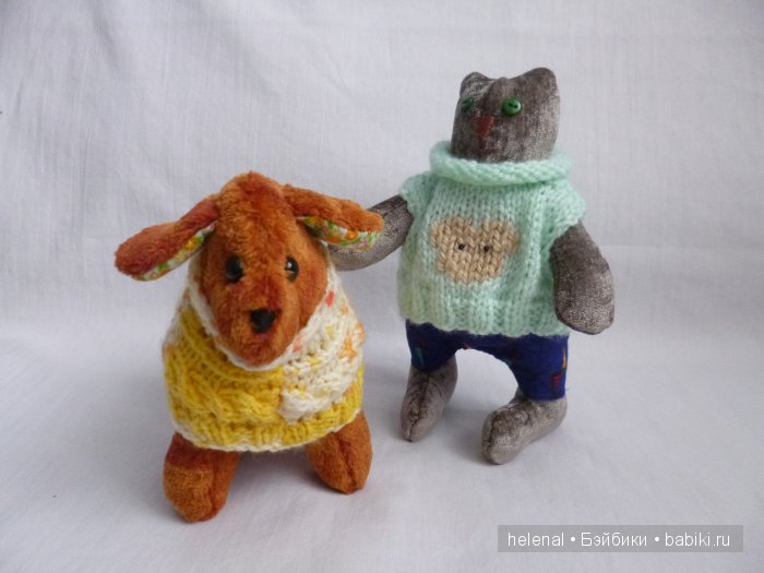 Плюшки - зверюшки. Рассказ об игрушках ручной работы