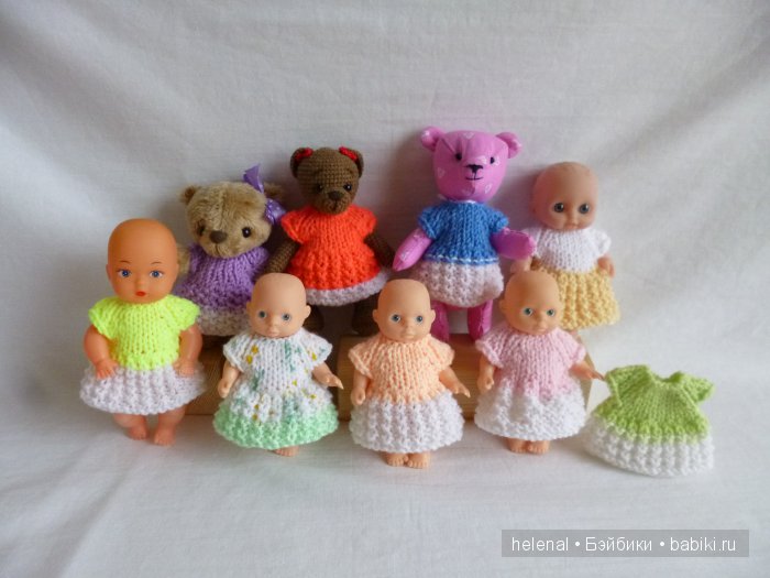 Нарядные пупсики — Одежда и обувь для кукол своими руками: фото (фото 3)