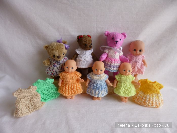 Нарядные пупсики — Одежда и обувь для кукол своими руками: фото (фото 2)
