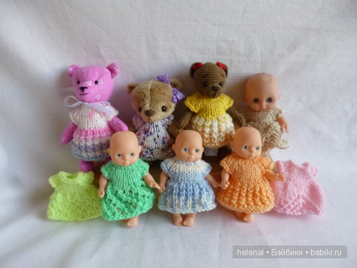 Нарядные пупсики — Одежда и обувь для кукол своими руками: фото
