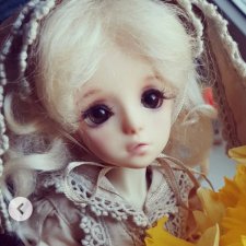 Продам куколку - голова Flower Junior Char, тело от Blue fairy SF Jr. Blossom Body