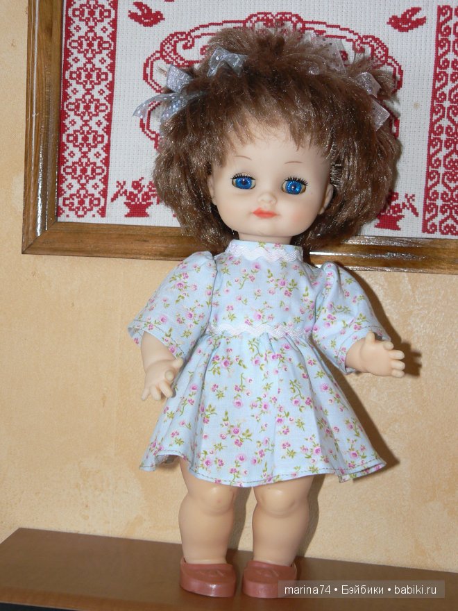 Куклы детства. Смена гардероба
