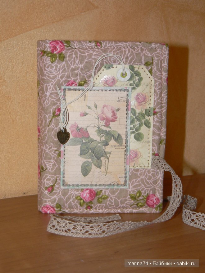 блокнот в переплете