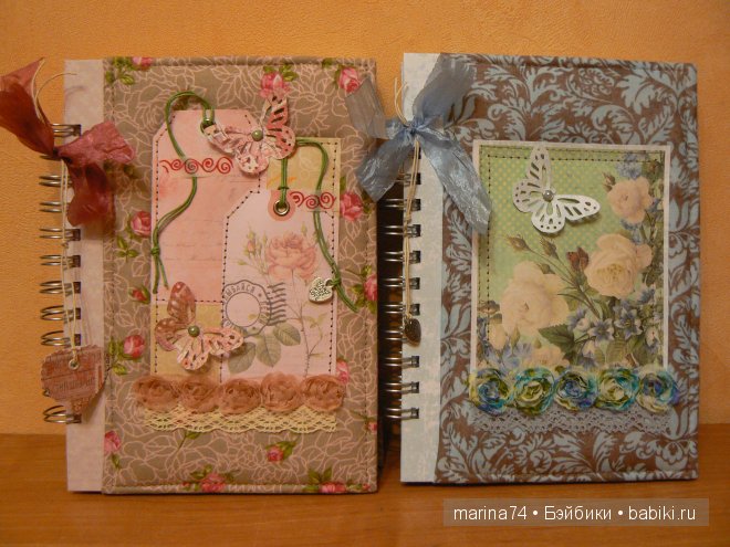 блокноты-близнецы с мягкой обложкой на пружинке, А5