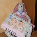 Зайчиха Маруся с блокнотиком