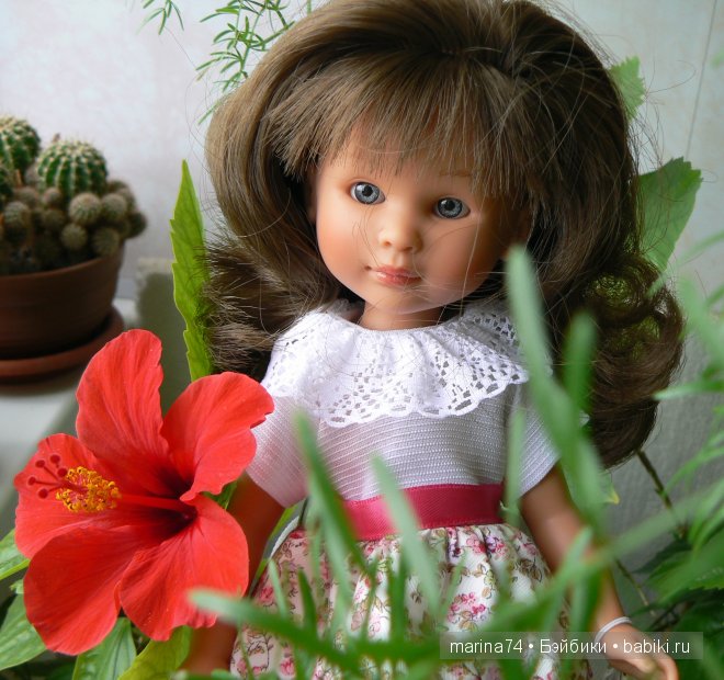 Алинка - новенькая испанская куколка Asi у нас дома (фото 5)