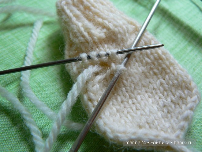 Мастер-класс по вязанию варежек для кукол Готц, Вихтелей