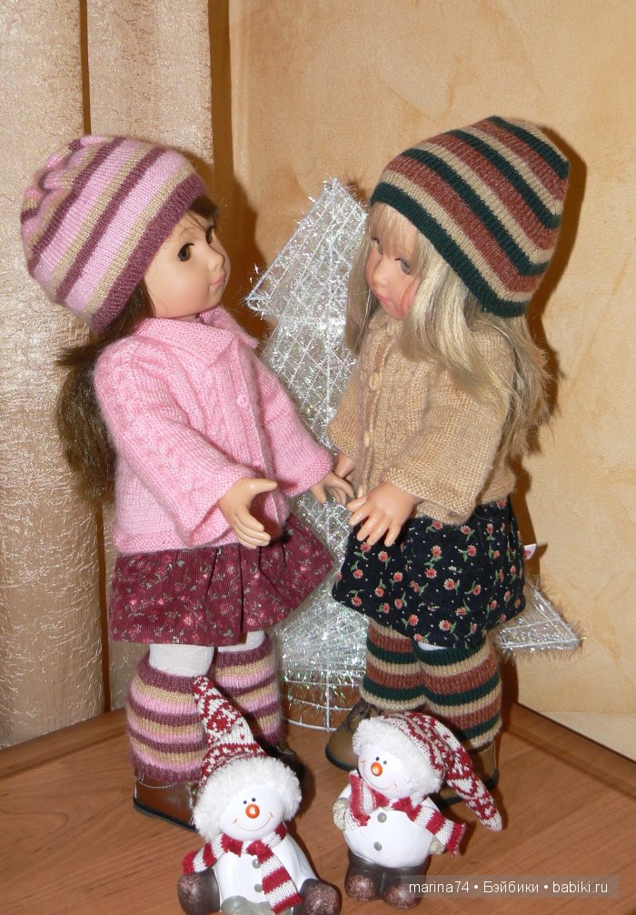 Маша и Даша поздравляют с Рождеством | Бэйбики Маша и Даша поздравляют с Рождеством (фото 6)