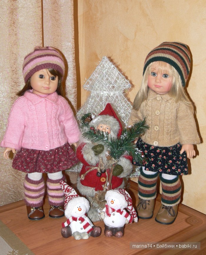 Маша и Даша поздравляют с Рождеством | Бэйбики Маша и Даша поздравляют с Рождеством (фото 8)