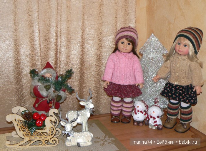 Маша и Даша поздравляют с Рождеством | Бэйбики Маша и Даша поздравляют с Рождеством