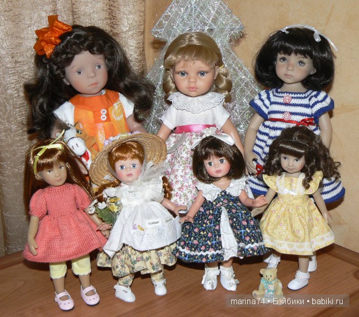 Таточка, Снегурочка, Камилле, "дюймовочки"