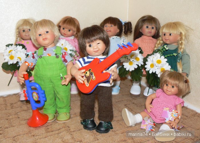 Девчонки, мы вас любим — Куклы Rosemarie Anna Muller (Мюллер): Вихтели (Wichtel)