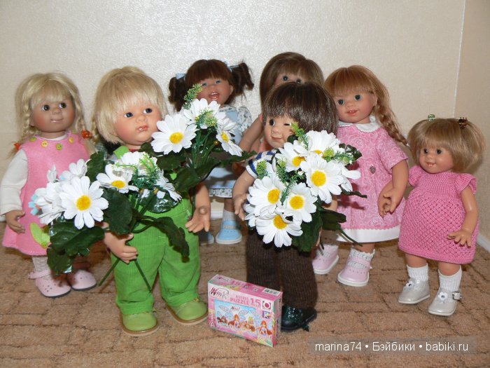 Девчонки, мы вас любим — Куклы Rosemarie Anna Muller (Мюллер): Вихтели (Wichtel)