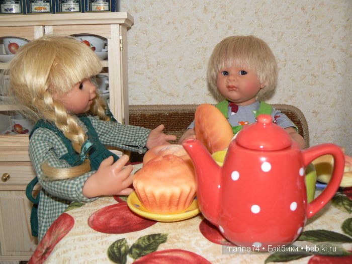Масленица пришла — Куклы Rosemarie Anna Muller (Мюллер): Вихтели (Wichtel) (фото 5)
